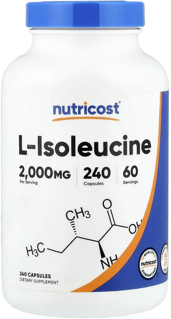 새해 첫좋은선물 Nutricost l-아이소류신 캡슐 240정(캡슐 1정당 500mg) 제대로 할인합니다, Nutricostl아이소류신캡슐240정캡슐1정당500m, 1개 - 쿠팡