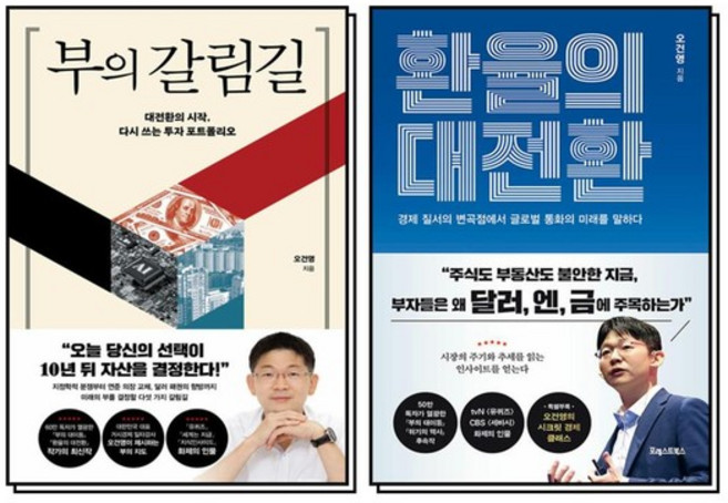 부의 갈림길 + 환율의 대전환 세트 (전2권), 상품명, 상세설명 참조, 상품명