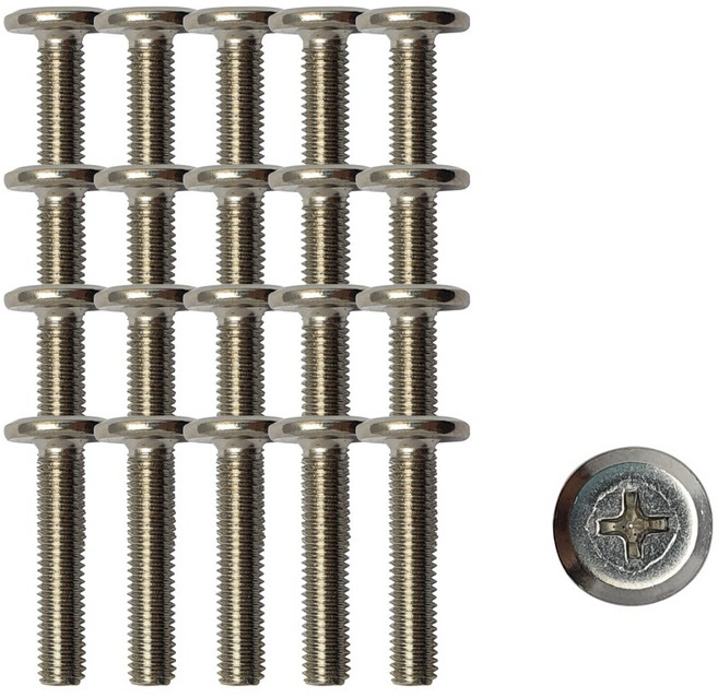 로켓볼트 가구볼트 평볼트 평너트, 평볼트 M6 x 50, 1개
