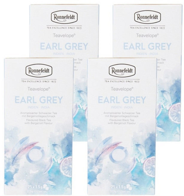 독일 로네펠트 티벨롭 얼그레이 티, 1.5g, 25개입, 4개