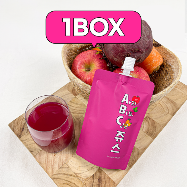 청송농부 ABC쥬스 120ml 30개