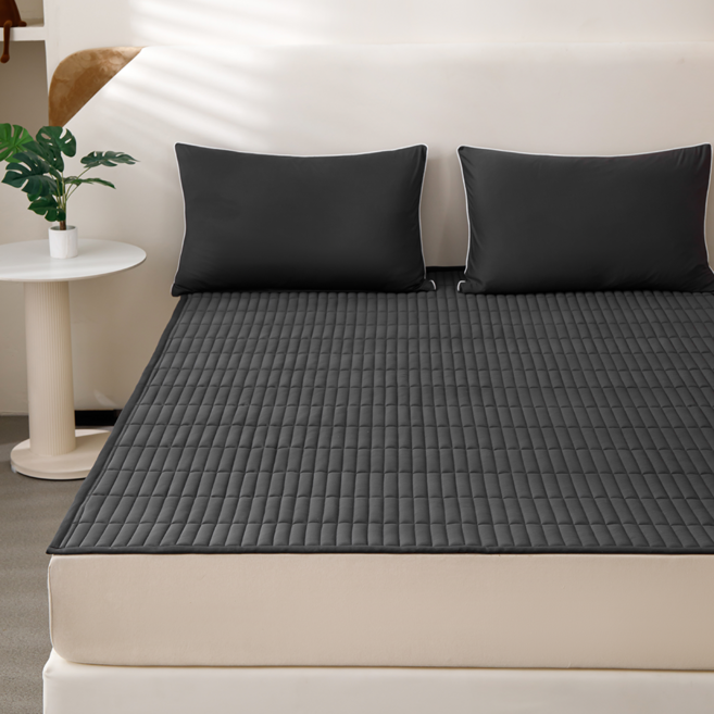 아누베오 여름용 하이퍼 쿨링 냉감 매트, 쿨매트, 챠콜그레이