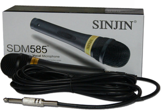 다이나믹 유선마이크 SDM585 보컬용 라이브용/강의용/강연용/행사용/노래방 마이크
