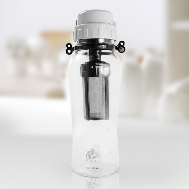 PIA0 1 500ml 隨身濾水瓶 台灣製造, 透明, 1個, 500