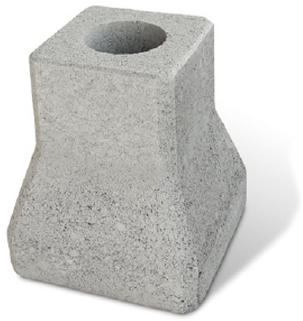 지주석 휀스스톤 10개 FS345 구멍지름110 충전용 주춧돌 받침대 세멘 휀스톤