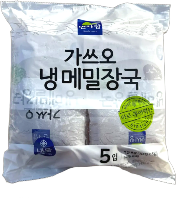 면사랑 냉동 개별 모밀육수, 20개, 300g