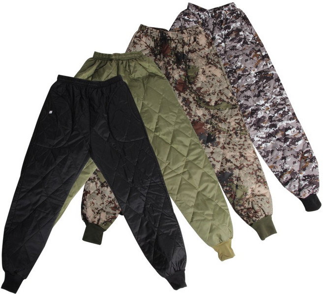 소확행몰 방한복 밀리터리룩 패딩 국산 깔깔이 하의 바지 (L-XXXL) 긴바지