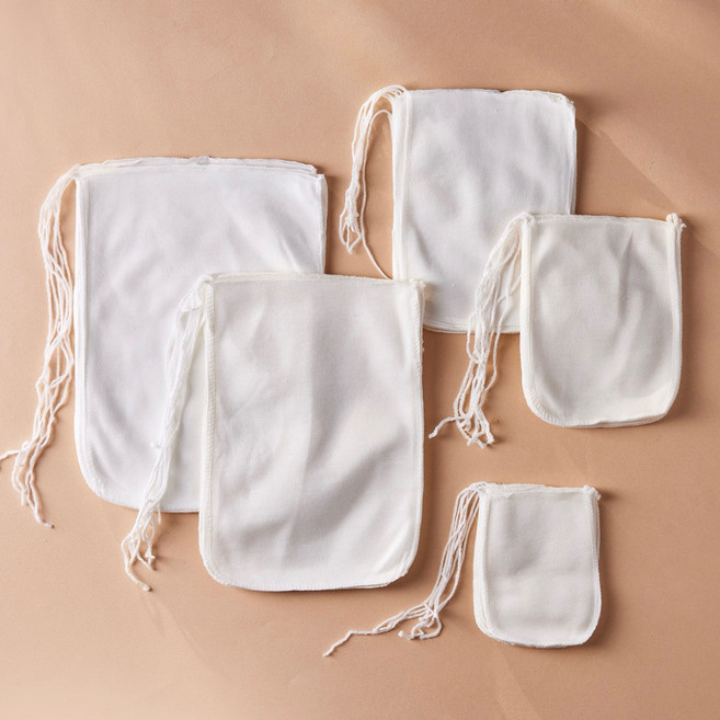 【台灣製造】棉布袋/中藥袋 無螢光劑 耐熱 SGS檢驗合格, 1個, 4號加大布袋(1入)