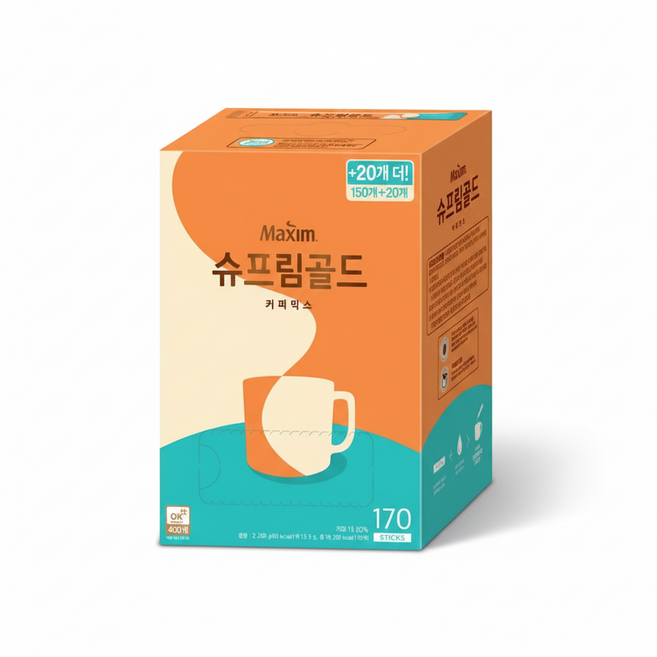 맥심 슈프림골드 170입 1개, 11.5g