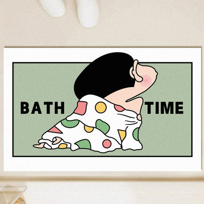 규조토 카펫 바닥 매트 가정용 욕실 흡수 속건 문 앞 방오 내구성 미끄럼 방지 발매트