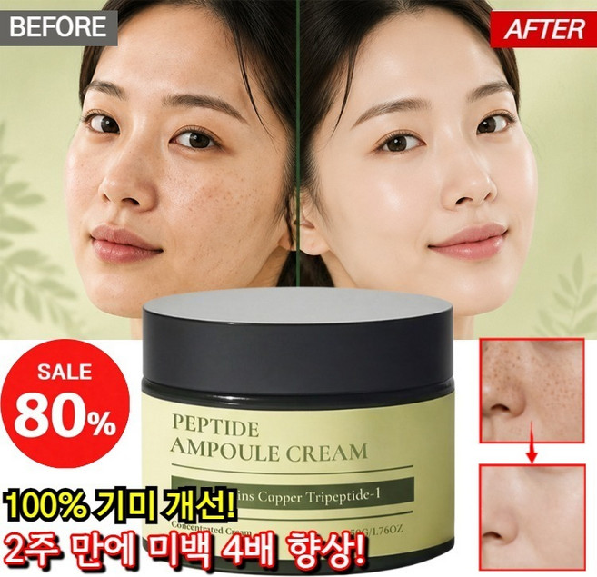 1/1+1[100% 기미 개선]기미 케어 미백 크림 기미크림 나이아신아마이드 기미크림 멜라논 크림, 1개, 1개