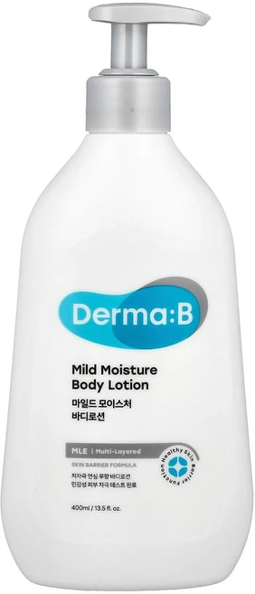 더마비 DermaB (더마비) 마일드 모이스처 바디 로션 무향 13.5 fl oz(400 ml), 400ml, 1개 - 쿠팡