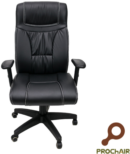 PROCHAIR 皮革主管椅 電腦椅 黑色, 詳見包裝