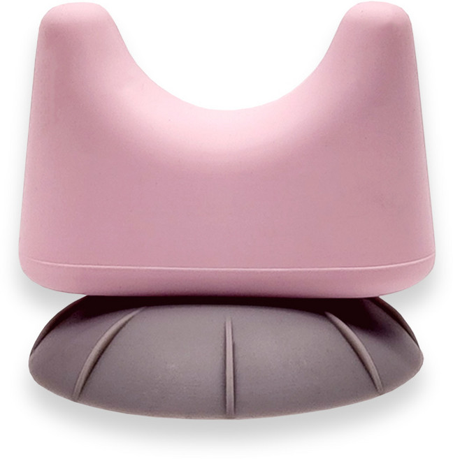 미소라인F 실리콘 흡착 마사지볼 휴대용 지압볼, U자모양, 1개