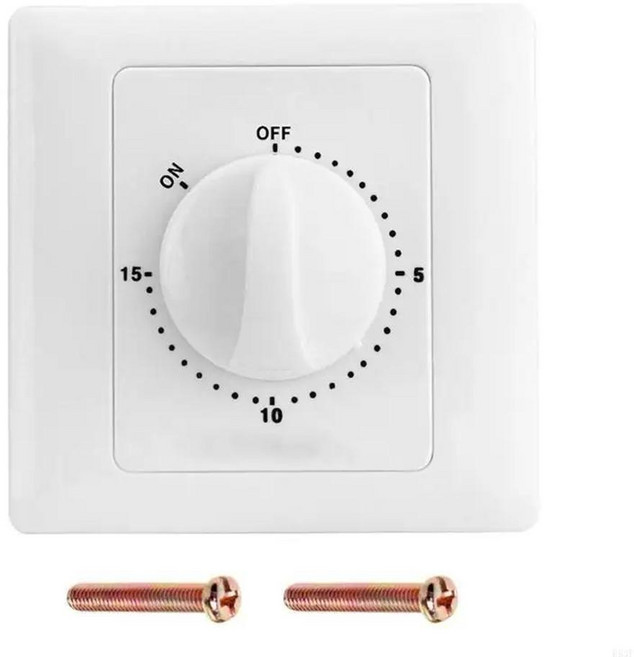 디지털 타이머 제어 스위치 소켓 커버 플레이트 카운트다운 가정용 타임 사용하기 쉬움, 15min no light, 1개