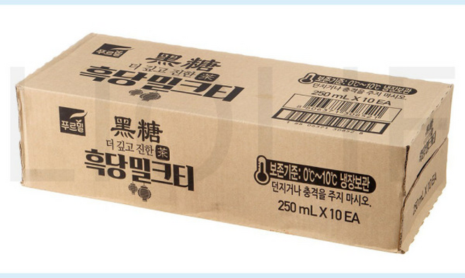 푸르밀 더 깊고 진한 흑당밀크티, 1개, 250ml