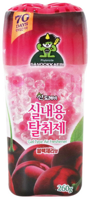 JJ Choice 산도깨비 실내용 탈취제260g 블랙체리, 260g, 1개