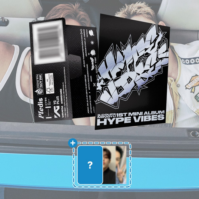 [특전] 에스쿱스 민규 앨범 유닛 앨범 하이프 바이브스 세븐틴 HYPE VIBES 위버스, 위버스앨범 (민규) + 특전
