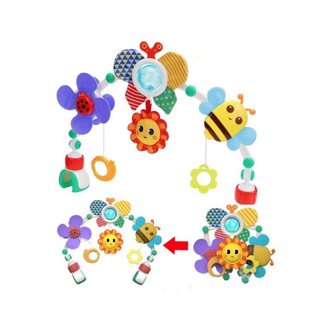 베이비캠프 터미타임 유모차 카시트 모빌, 1개, 상세페이지 참조