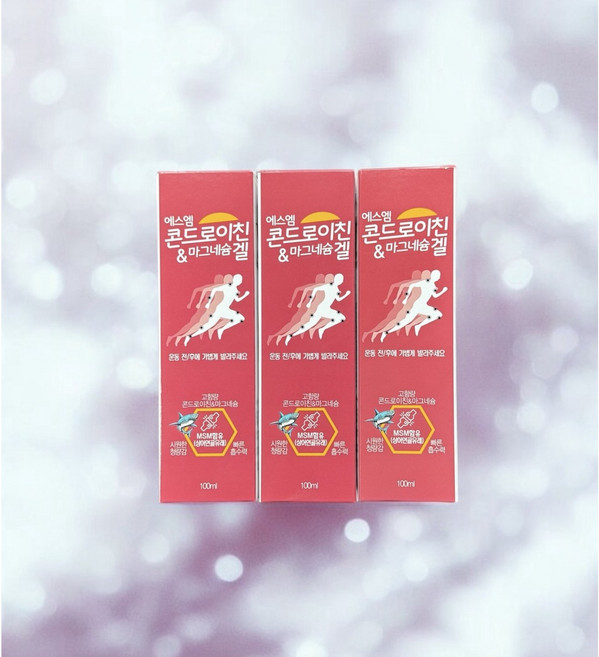 콘드로이친 마그네슘 바르는 볼타입 통증 완화, 3개, 100ml