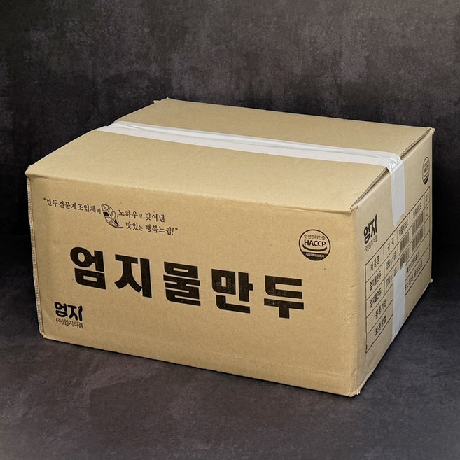 엄지물만두1.35kg/6개, 1.35kg, 6개