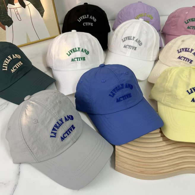 [당일출고]방수 야구 캡모자 볼캡 워터밤 물놀이 워터파크 수영장 바캉스 나일론