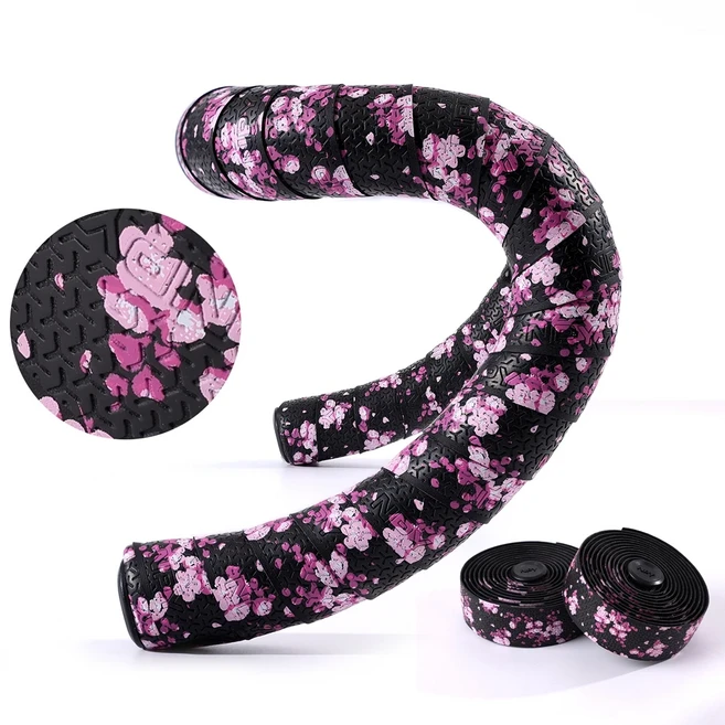 NPY 자전거 벚꽃 핸들바 테이프 2세대 로드 자전거 핸들바 라이딩 핸들바 스트랩 고무 스트랩 자전거, 03 FJYH