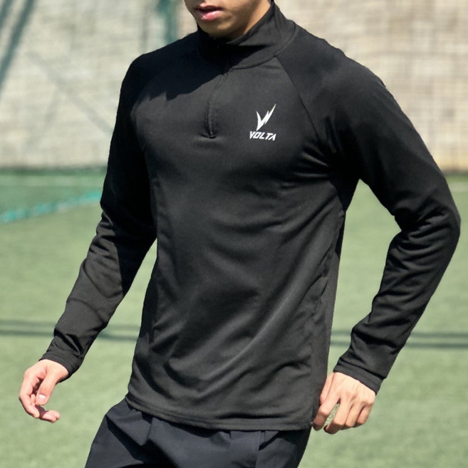 볼타스포츠 남녀공용 스판 많은 축구 드릴탑 풀집업 하프집업