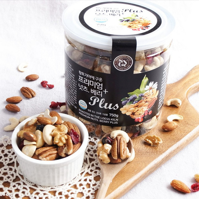 프리미엄 넛츠베리 플러스 750g, 1개