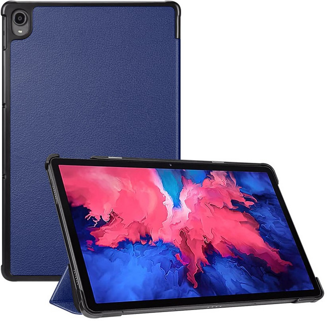 스냅케이스 레노버탭 스마트 스탠딩 케이스, P11 1세대/플러스, 네이비