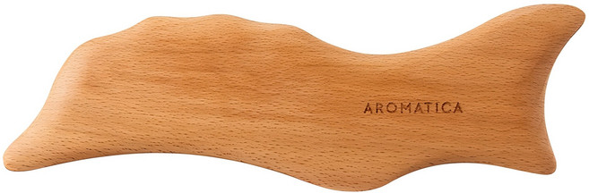 아로마티카 돌고래 바디 마사저 괄사용품, 1개, 비치우드