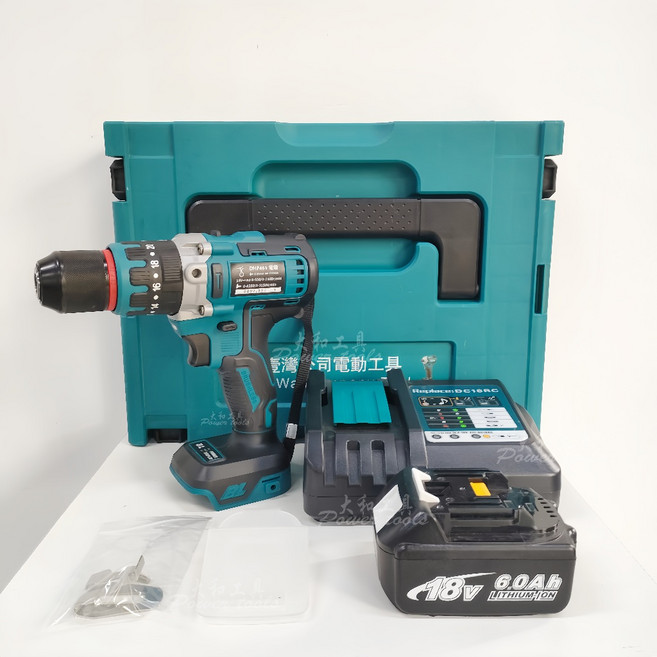 日製 升級款 電鑽 DHP481 衝擊電鑽 18V 電動工具, 1個, 單機組【電鑽】原廠1電1充+箱