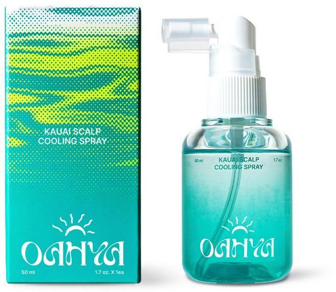 오아야 카우아이 두피쿨링스프레이, 1개, 50ml