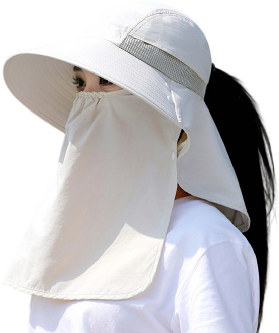 바티모 묶음 머리 가능 플랩캡 물놀이 골프