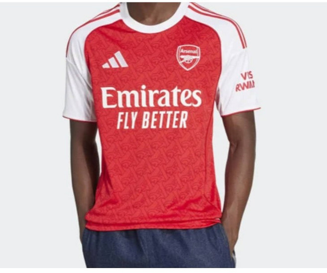 아디다스 ADIDAS 퍼포먼스 공용 아스널 25/26 홈 저지 유니폼 축구유니폼 아스널유니폼 아스널홈유니폼 레플리카유니폼 블록코어 커플룩 축구복 JI9517
