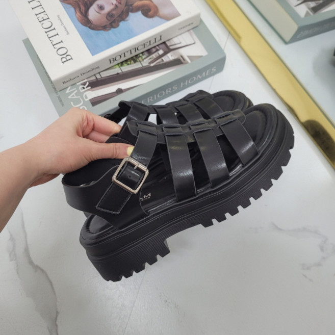 오팰 토오픈 글래디에이터 샌들 (5cm 2color)