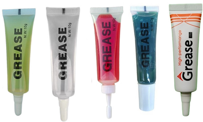 자전거구리스 그리스 체인 오일 베어링 윤활제 4종 실리콘, 3번 레드
