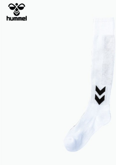 NC백화점 불광점 험멜 HNS-04 성인 축구 스타킹, 백/검, 1개