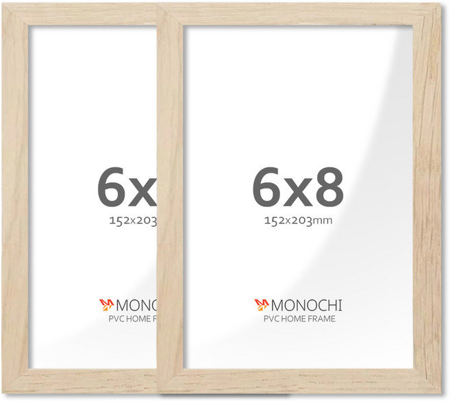 모노치 PVC 프레임 홈 인테리어 액자 6x8, 2개, 연우드