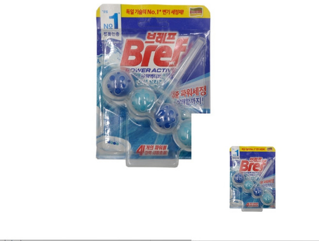브레프 파워액티브 오션 브리즈 변기세정제 50g 자동변기세정제 변기세정기, 1개