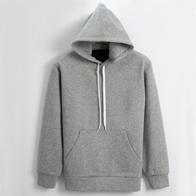 삼제태전 겨울 남성용 루즈핏 캐주얼 기모 두꺼운 후드티