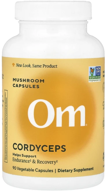 옴머쉬룸스 동충하초 667mg 베지캡슐 90정, 2개 - 쿠팡