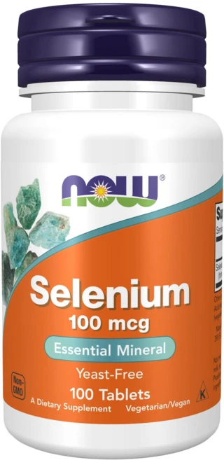 나우푸드 셀레늄 100mcg 타블렛 비건, 1개 - 쿠팡