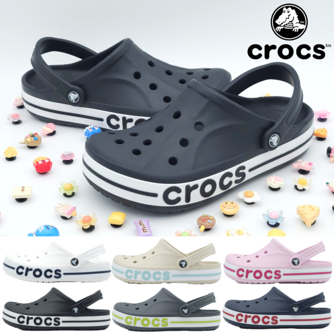 크록스 바야밴드 슬리퍼 클로그 샌들 A/S 가능 여성 남성 + 스니코코 악세사리