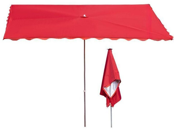 사이드 어닝 사선 캐노피 경사파라솔 하프 비스듬 차양막, 파란 우산 파랑 3X3.5 (6