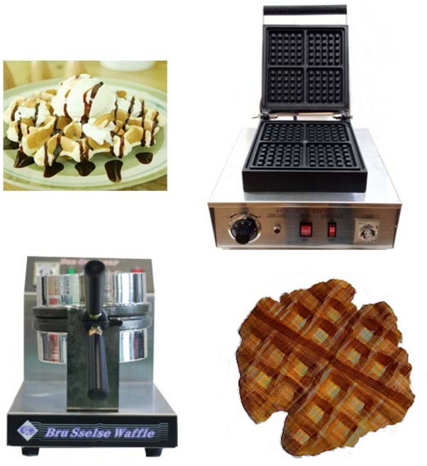 태양산업 SUN 업소용 카페 커피숍 벨기에 와플기계 와플메이커 크로플기계, 팔각와플기계