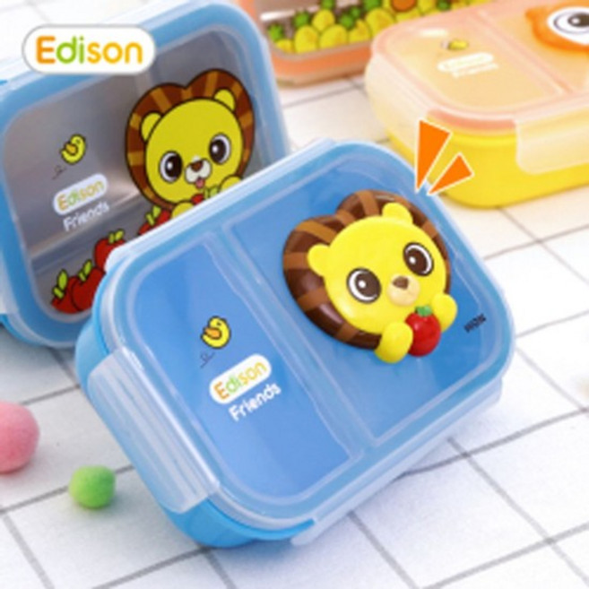 유아 스텐 도시락 가방 세트 사자 어린이집 식판, 1개