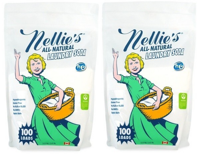 NELLIES 넬리 소다 세탁세제 파우치 리필 () / 친환경세제, 1.5kg