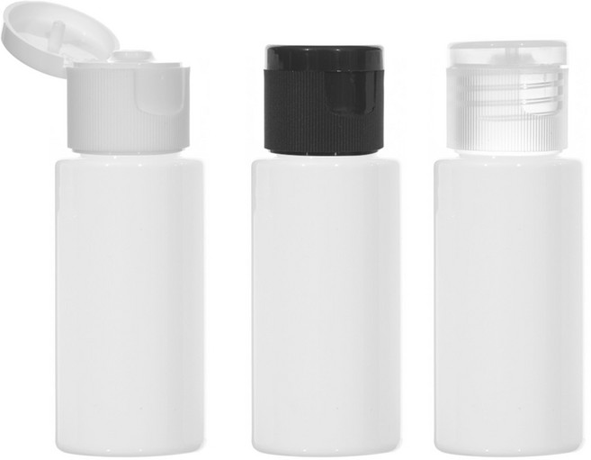 [허브스프레이] 원터치캡용기 10ml 15ml 20ml 40ml 똑딱이공병 어매니티공병, 15ml 백색용기, 검정캡, 1개