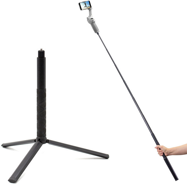 오즈모모바일 확장로드 삼각대 세트 모바일 스마트폰 짐벌 지윤 페이유 호헴 호환, 1개